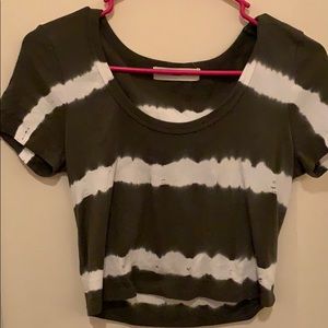 Urban outfitters tie dye crop top